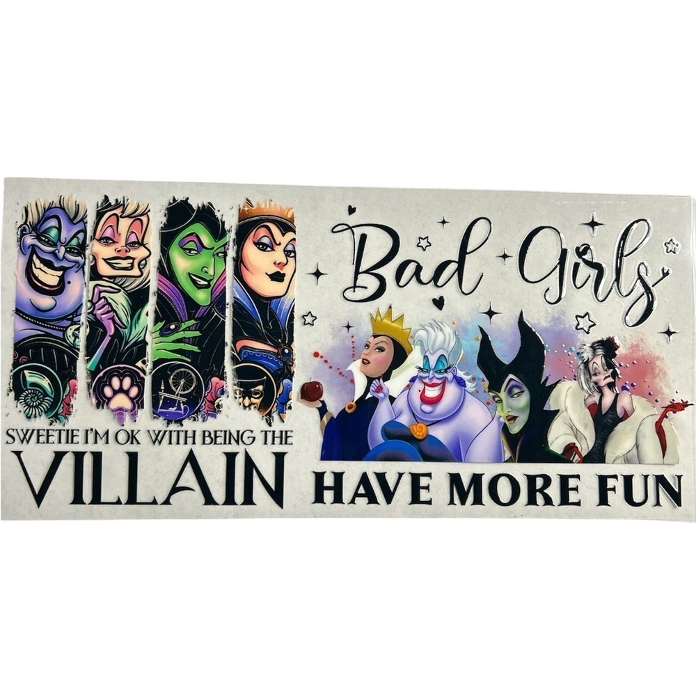 Villains Cup Decal 247